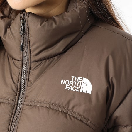 Chaqueta de pluma de mujer TNF JKT 2000 A7URF Marrón