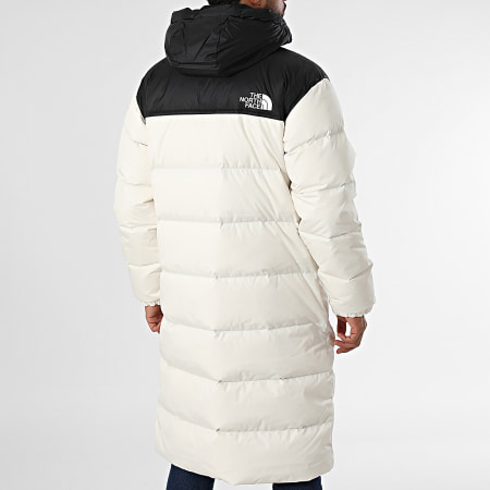 The North Face - Parka Longue Nuptse A832J Blanc