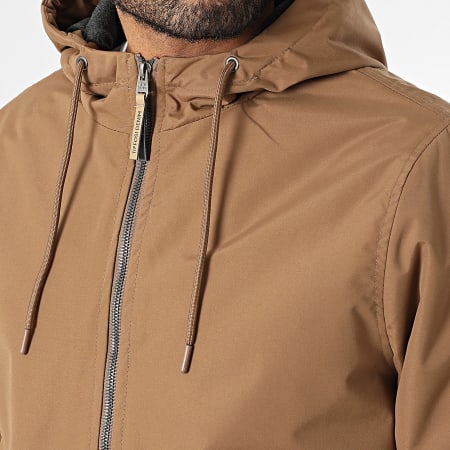 Tiffosi - Veste Zippée Capuche Belcher Marron