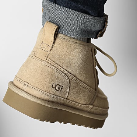 UGG Boots Neumel Moc 1121645 Mustard Seed LaBoutiqueOfficielle