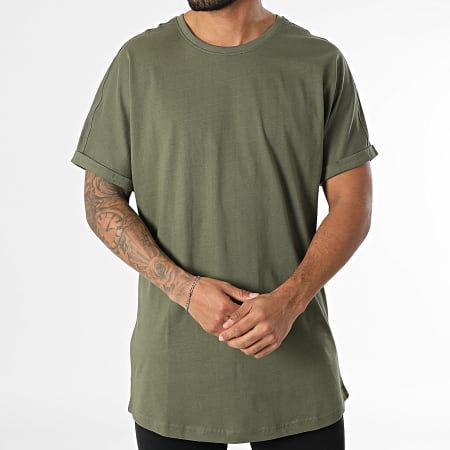 Urban Classics - Tee Shirt Oversize Vert Kaki
