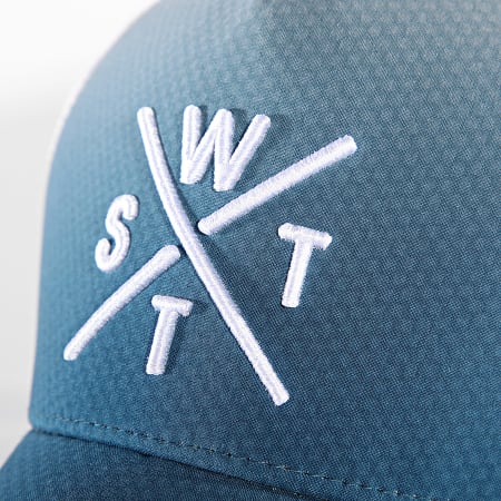 Watts - Casquette Trucker Tokyo Blanc Bleu Marine
