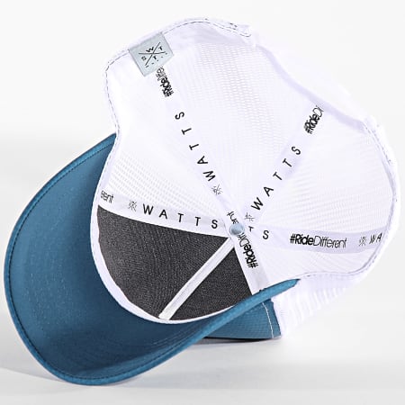 Watts - Casquette Trucker Tokyo Blanc Bleu Marine