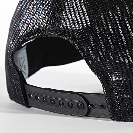 Watts - Casquette Trucker Tokyo Noir Gris Anthracite Doré
