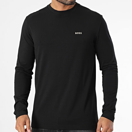 BOSS - Tee Shirt Long Sleeve 50506365 Black - Ryses