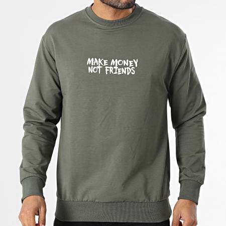 Classic Series - Sudadera cuello redondo Caqui Verde