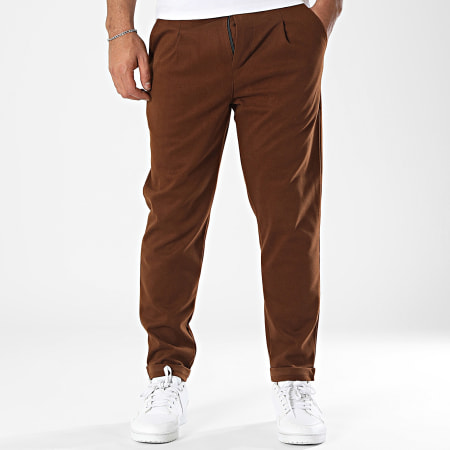 Frilivin - Pantalones marrones