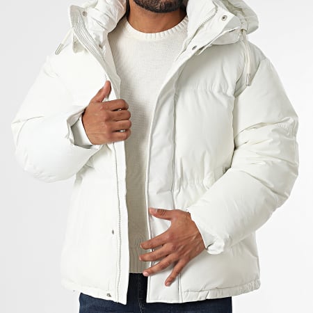 Frilivin Chaqueta blanca con capucha Ryses