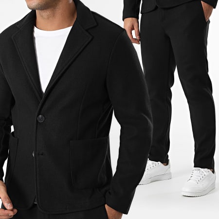 Frilivin - Ensemble Veste Et Pantalon Noir