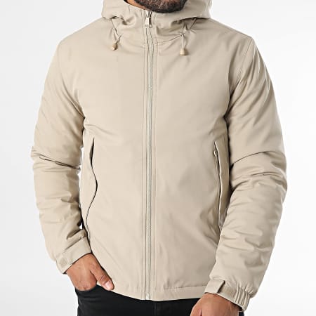 Frilivin - Veste Zippée Capuche Beige