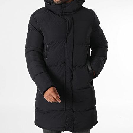 Doudoune Capuche Noir