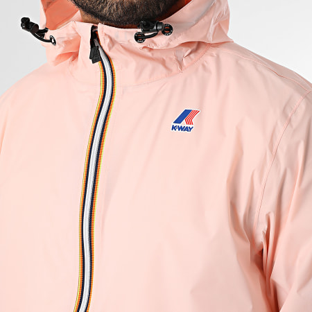 K-Way - Le Vrai Claude 3.0 Windjack Licht Roze