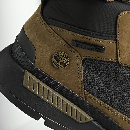 Timberland - Boots Field Trekker Mid Lace A6DPS Olive Nubuck Black