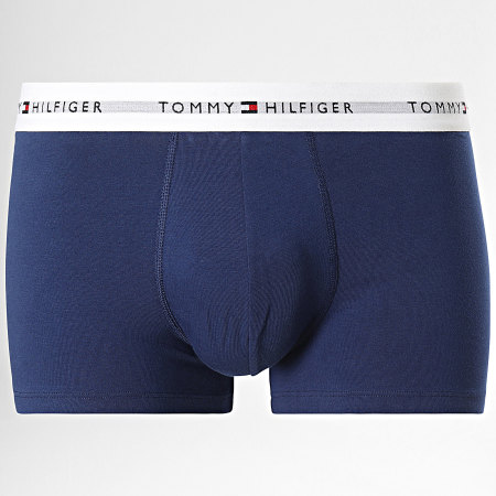 Tommy Hilfiger - Lot De 7 Boxers 3383 Bleu Marine Rouge Noir Bleu Clair Vert Foncé