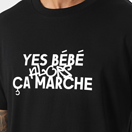 Boulaya242 Tee Shirt Oversize Large Yes Bébé Alors Ca Marche