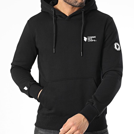 Comme Des Loups - Sudadera con capucha Janeiro Negra