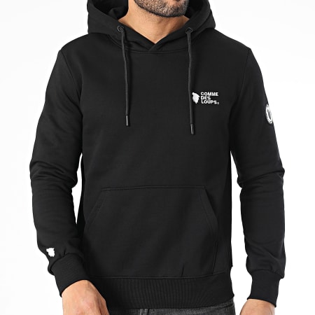 Comme Des Loups - Sudadera con capucha Janeiro Negra
