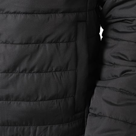 JJREBEL - Doudoune Capuche Light Puffer Noir