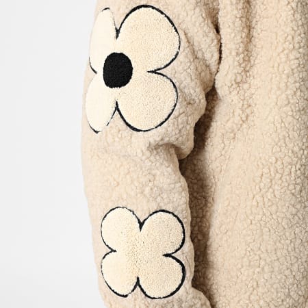 John H - Veste Zippée Sherpa AB3917 Beige
