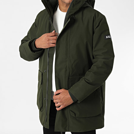 Aigle - Parka Capuche AD089 Vert Kaki