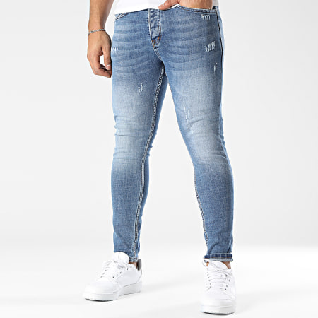 Classic Series - Vaqueros pitillo azules