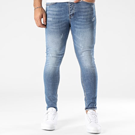 Classic Series - Vaqueros pitillo azules