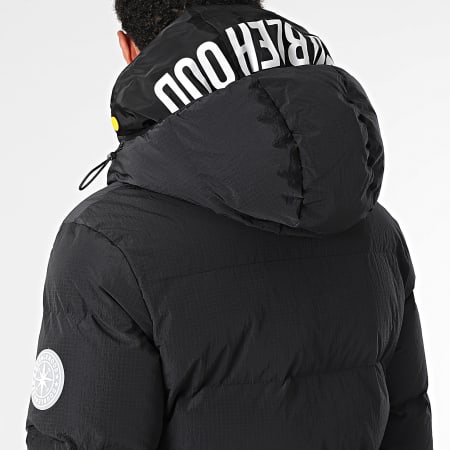 DoubleHood - Chaqueta con capucha Hummer Negra