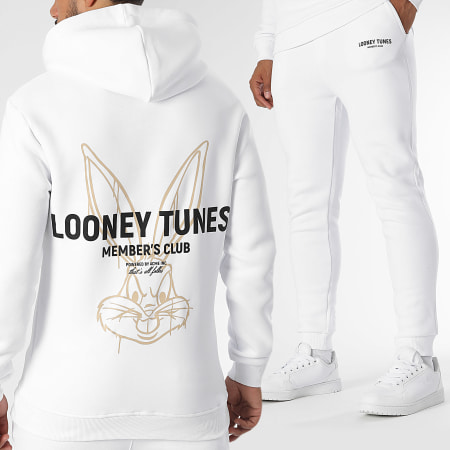 Looney Tunes - Chándal blanco Bugs Bunny Worldwide