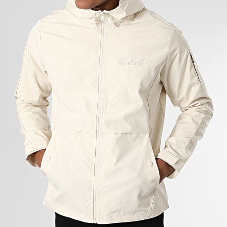 Project X Paris - Veste Zippée Capuche 2433214 Beige