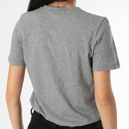Tommy Hilfiger - Tee Shirt Femme Corp Logo 0276 Gris Chiné