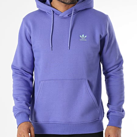 Adidas Originals - Sudadera con capucha Essential IY4926 Morado