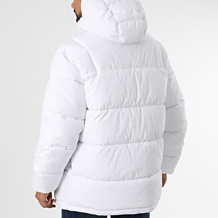 Champion - Hooded down jacket 220350 White - Ryses