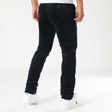 Polo Ralph Lauren Pantalon Chino Velours Côtelé Polo Olac Bleu