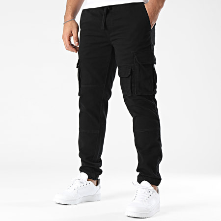 Teddy Smith - Pantalon Cargo Davis 10116976D Noir