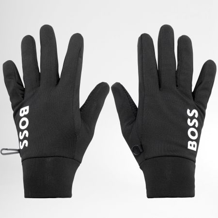 BOSS - Gants Running 50526841 Noir