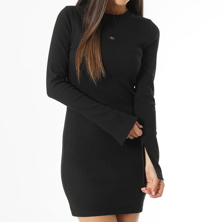 Calvin Klein - Women's long-sleeved dress 5112 Black - Ryses Calvin Klein - Women's long-sleeved dress 5112 Black - Ryses