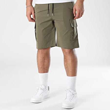 Classic Series - Pantalones cortos cargo verde caqui