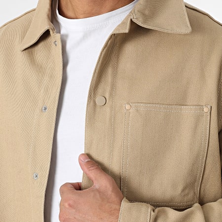 KZR - Ensemble Veste Jean Et Jean Camel