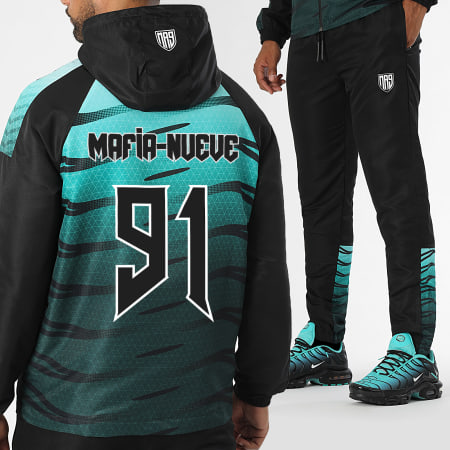 MA9 Mafia Nueve - Ensemble De Survetement Diamant Hypertrack 91 Hurricane Blue
