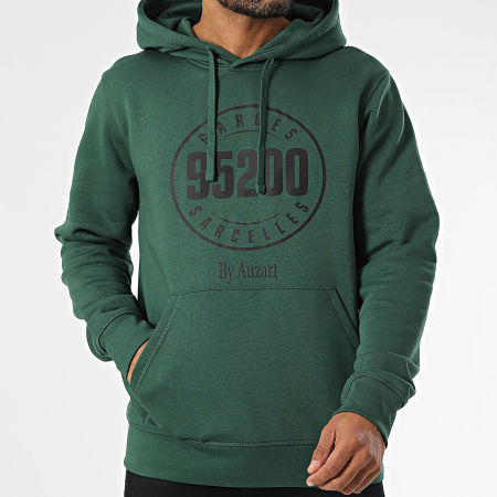 Ministere AMER - Felpa con cappuccio 95200 Verde Nero