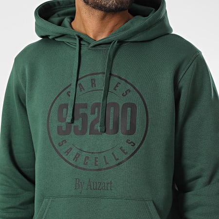 Ministere AMER - Felpa con cappuccio 95200 Verde Nero