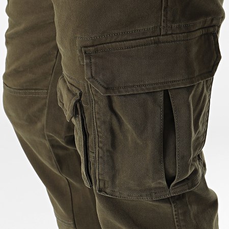 Teddy Smith - Pantalon Cargo Davis 10116976D Vert Kaki