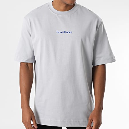 Oversized T shirt Large Grijs