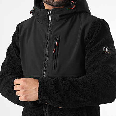 Deeluxe - Veste Polaire Zippée Capuche Centero 04V5950M Noir