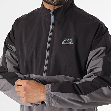 EA7 Emporio Armani - Ensemble De Survetement 6DPV04-PNHEZ Noir Gris