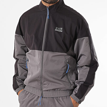 EA7 Emporio Armani - Ensemble De Survetement 6DPV04-PNHEZ Noir Gris