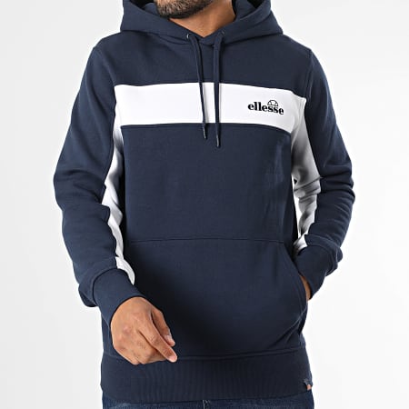 ellesse(エレッセ) 2020S/S ウェア3点セット Ellesse - Vierian Hoodie SHX20953 Navy Blue White - Ryses
