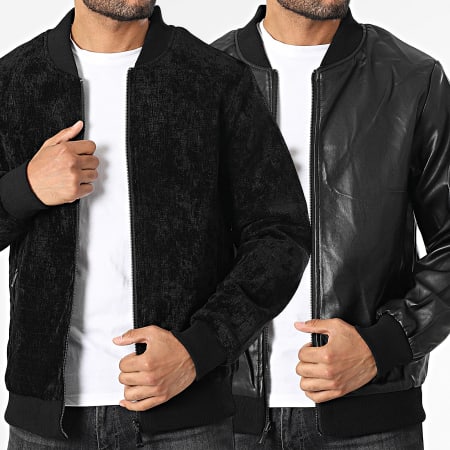 MTX - Veste Noir Réversible