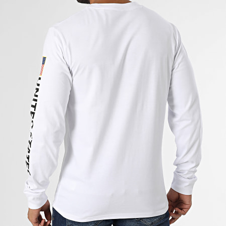 NASA - Rib Admin Long Sleeve Tee Blanco