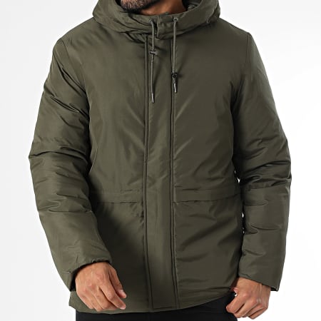 Only And Sons - Parka Capuche Odin Vert Kaki
